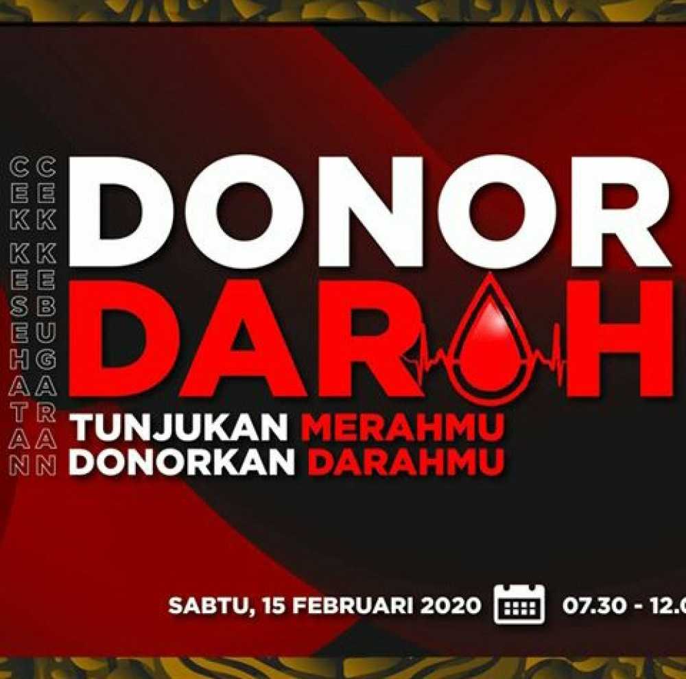 Tunjukkan Merahmu Donorkan Darahmu : Donor Darah Universitas Mataram
