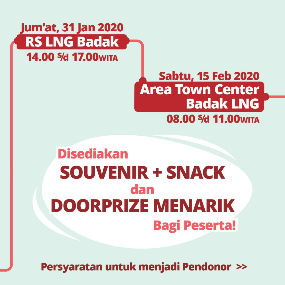 Donor Darah RS LNG Badak Bontang, Kaltim