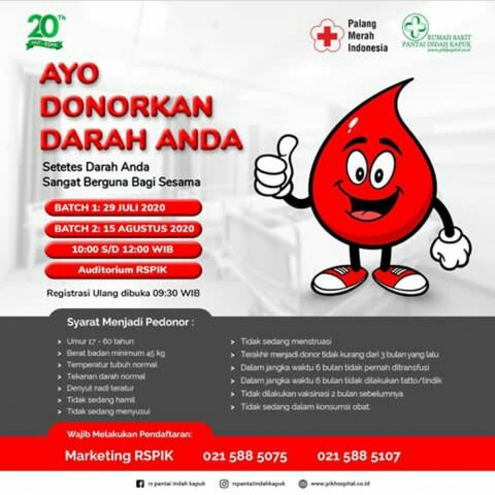 Donor Darah HUT RS PIK