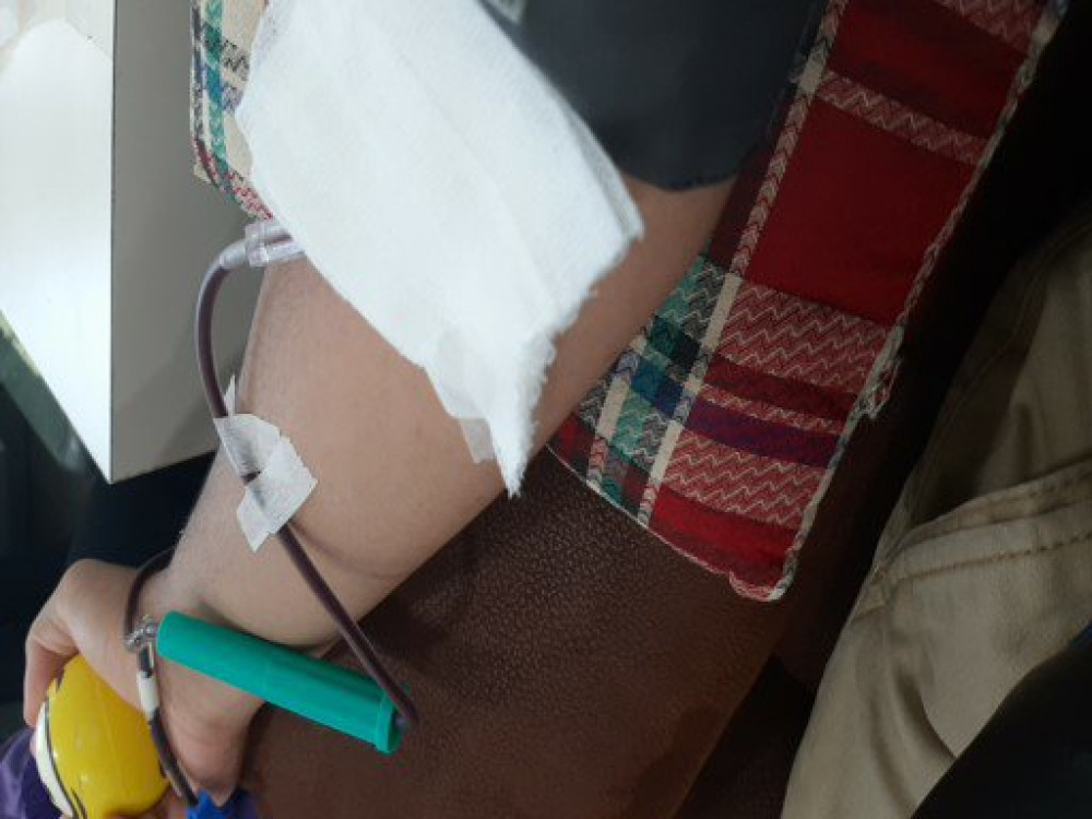 Membantu sebenih darah