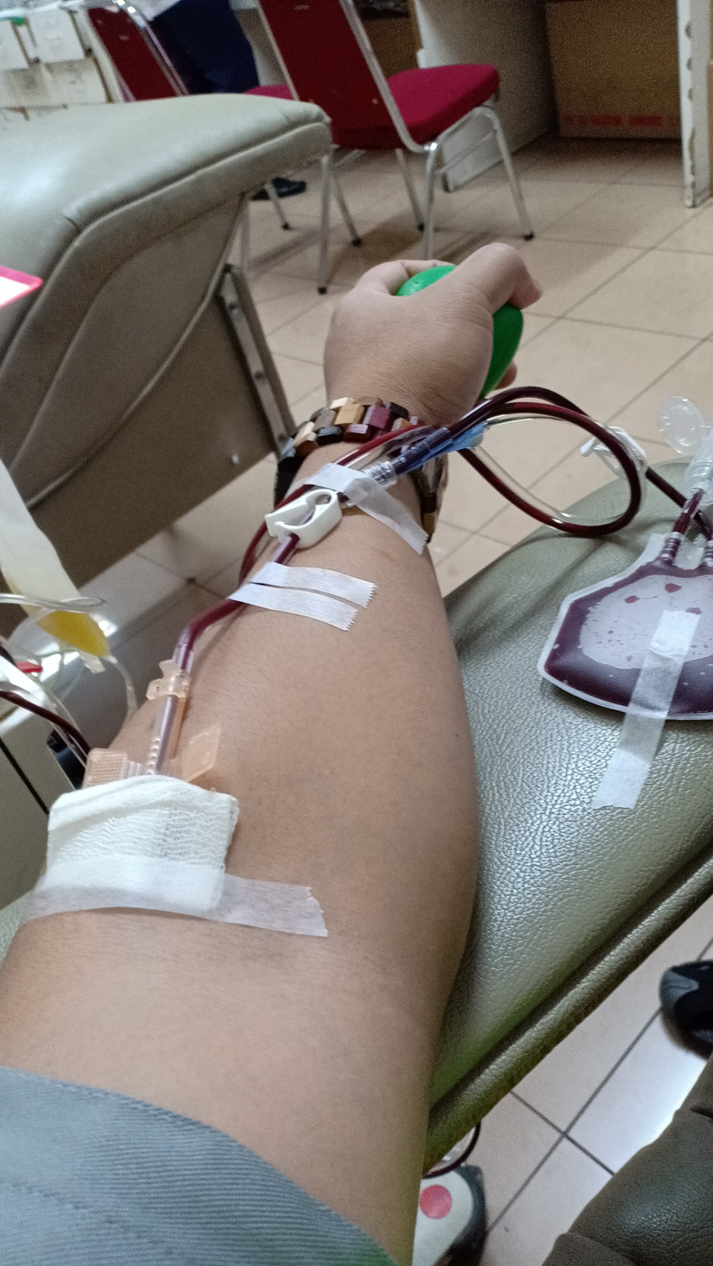Donor di bulan kemerdekaan